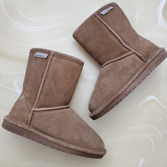 Kids Bearpaw Emma Youth Boot 608Y Hickory II Suede Size 13 New in Box - Picture 2 of 14